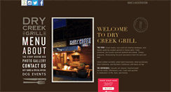 Desktop Screenshot of drycreekgrill.com